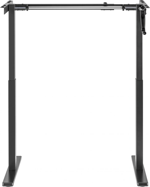 Подстолье Cactus CS-MDF-BK черный каркас черный 70x118x133см