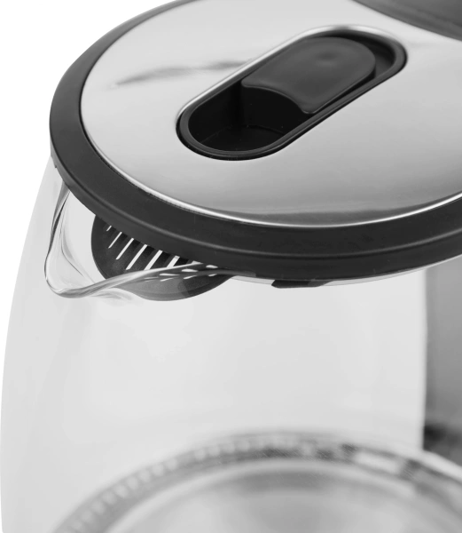 Чайник электрический Supra KES-1852G 1.8л. 1500Вт черный (корпус: стекло)