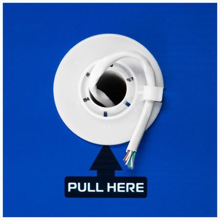 Кабель сетевой Buro UTP 4 пары cat5E solid 0.48мм CCA 305м серый