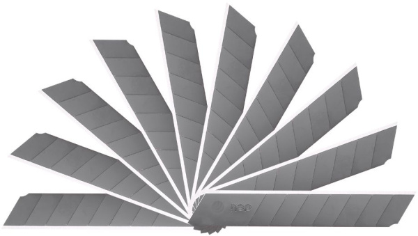 Лезвия Deli E78000 Expert шир.лез.18мм сталь (упак.:10шт) пласт.кор.