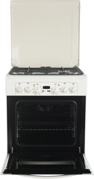 Плита Комбинированная Gefest ПГЭ 6102-03 0167 кремовый (металлическая крышка) реш.чугун