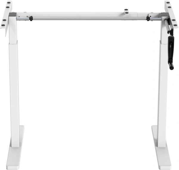 Подстолье Cactus CS-MDF-WT белый черный каркас белый 133x118x60см