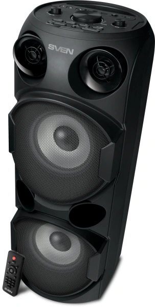 Колонка порт. Sven AC PS-750 черный 80W 1.0 BT/3.5Jack 10м 4400mAh (АС PS-750)