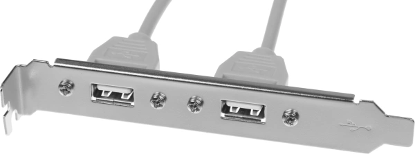 Адаптер USB Bracket 2xUSB2.0 Bulk