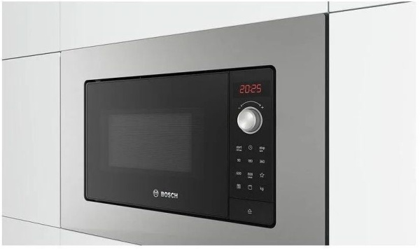 Микроволновая печь Bosch BFL623MS3 20л. 800Вт черный/серебристый (встраиваемая)
