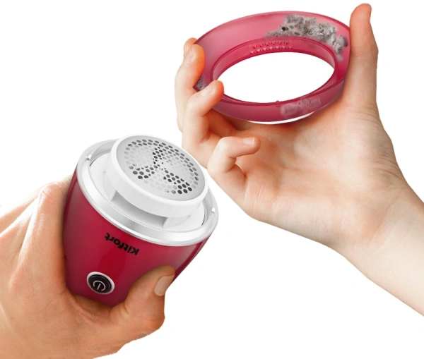 Машинка для снятия катышков Kitfort КТ-6234 малиновый