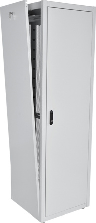 Шкаф коммутационный ЦМО (ШТК-Э-42.8.8-44АА) напольный 42U 800x800мм пер.дв.перфор. задн.дв.перфор. 2 бок.пан. направл.под закл.гайки 710кг серый 715мм 105кг 180град. 1987мм IP20 сталь