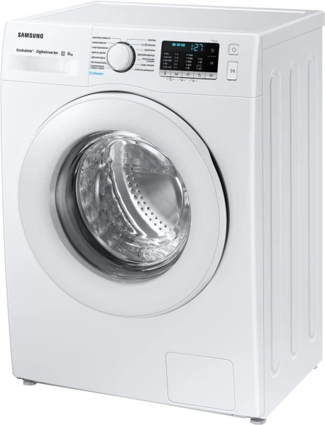 Стиральная машина Samsung WW80AGAS21TELP класс: A загр.фронтальная макс.:8кг белый инвертер