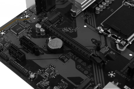 Материнская плата Gigabyte B760M D3HP DDR4 Soc-1700 Intel B760 4xDDR4 mATX AC`97 8ch(7.1) GbLAN RAID+VGA+HDMI+DP