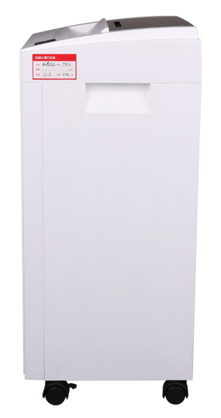 Шредер Deli 9953 белый (секр.P-5) фрагменты 8лист. 23лтр. скрепки скобы пл.карты CD