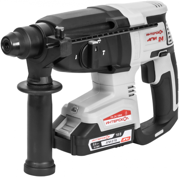 Перфоратор Интерскол ПА-24/18ВM без АКБ и ЗУ патрон:SDS-plus уд.:2.6Дж 1600Вт аккум.