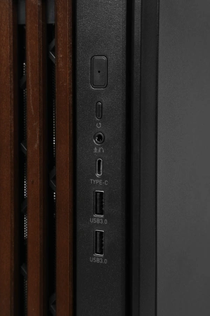 Корпус Formula TimberLine T0 черный без БП ATX 6x120mm 6x140mm 2xUSB3.0 audio