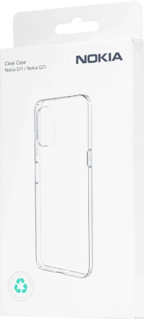 Чехол (клип-кейс) Nokia для Nokia G11/G21 Clear Case прозрачный (8P00000192)