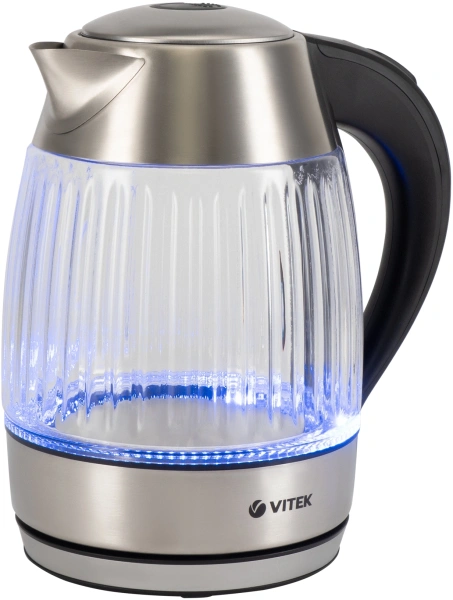 Чайник электрический Vitek VT-7030 1.7л. 2200Вт корпус: нерж.сталь