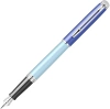 Ручка перьев. Waterman Hemisphere Colour Blocking (2179924) Blue CT сталь нержавеющая F подар.кор.