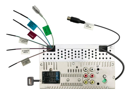 Автомагнитола JVC KW-M560BT 2DIN 4x50Вт v4.2 6.8" RDS