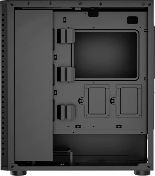 Корпус PcCooler ME200 MESH BK черный без БП ATX 2xUSB3.0 audio bott PSU