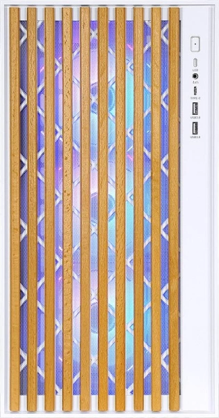 Корпус Formula TimberLine T0 белый без БП ATX 6x120mm 6x140mm 2xUSB3.0 audio