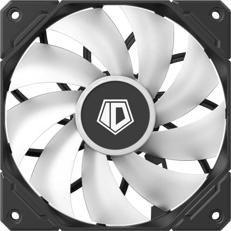 Вентилятор для корпуса ID-Cooling TF-12025-Pro Trio ARGB 120х120x25 черный 4-pin 35.2дБ (упак.:3шт) (TF-12025-PRO ARGB TRIO) Ret