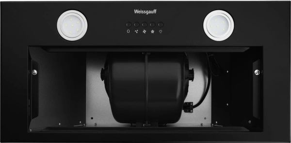 Вытяжка встраиваемая Weissgauff Dubhe 60 PB BL черный управление: кнопочное (1 мотор)