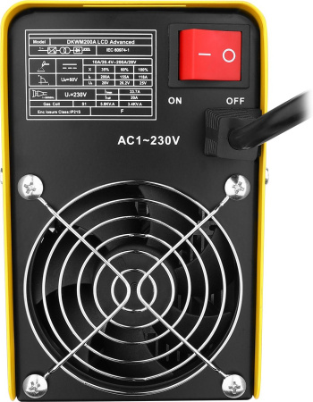 Сварочный аппарат Deko DKWM200A инвертор ММА 7.8кВт