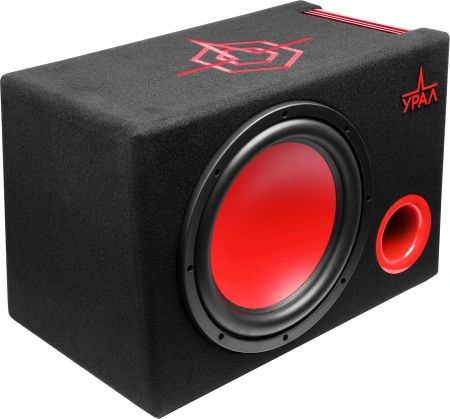 Сабвуфер автомобильный Ural АС-У12А 300Вт активный (30см/12")