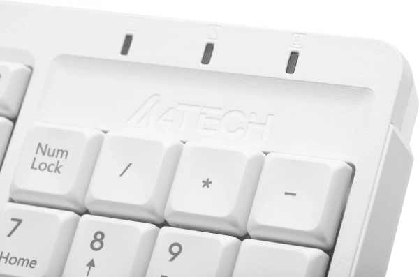 Клавиатура A4Tech Fstyler FK15 белый USB (FK15 WHITE)