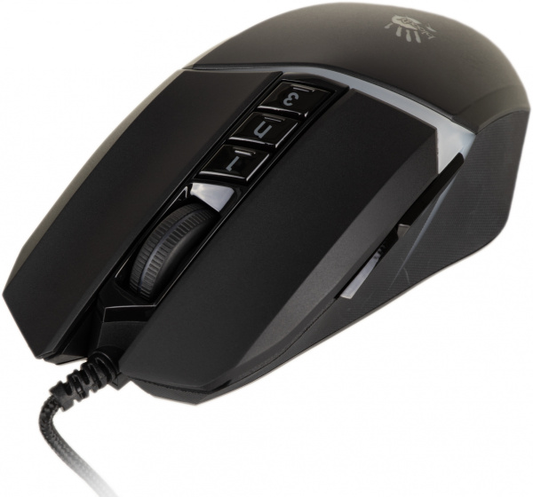 Мышь A4Tech Bloody W60 Max черный оптическая (10000dpi) USB (10but)