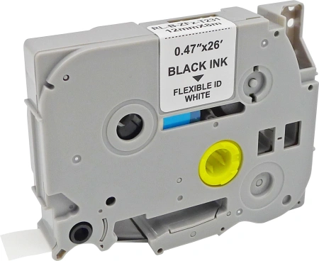 Картридж ленточный Cactus CS-TZEFX231 TZe-FX231 черный для Brother 1010/1280/1280VP/2700VP