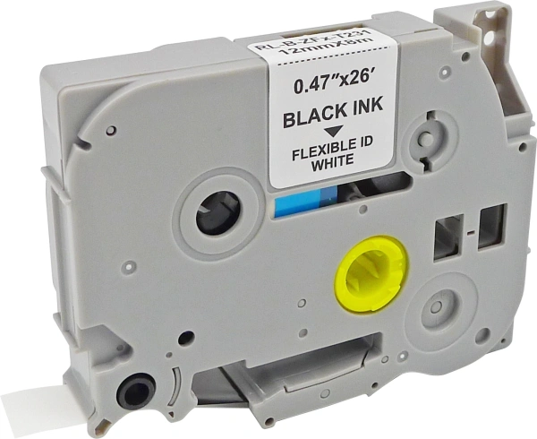 Картридж ленточный Cactus CS-TZEFX231 TZe-FX231 черный для Brother 1010/1280/1280VP/2700VP