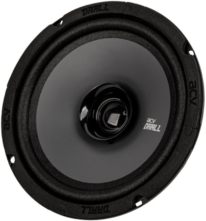 Колонки автомобильные ACV DRALL DR6 (без решетки) 210Вт 96дБ 3Ом 16см (6.5дюйм) (ком.:2кол.) широкополосные однополосные