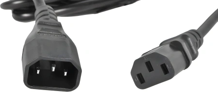 Шнур питания Rem R-10-Cord-C13-C14-3 C13-С14 проводник.:3x1мм2 3м 220В 10А (упак.:1шт) черный