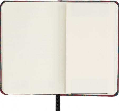 Блокнот Moleskine LE PRESCIOUS & ETHICAL SILK XS 65х105мм 160стр. нелинованный подар.кор. бордовый