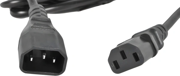 Шнур питания Rem R-10-Cord-C13-C14-3 C13-С14 проводник.:3x1мм2 3м 220В 10А (упак.:1шт) черный