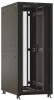 Шкаф серверный Hyperline TTBR-4282-DD-RAL9004 напольный 42U 800x1200мм пер.дв.перфор.2ств. 4 бок.пан. задн.дв.перфор.2-хст. 1000кг черный 1110мм 2055мм IP20 сталь