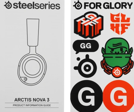 Наушники с микрофоном Steelseries Arctis Nova 3 черный 1.2м (61631)