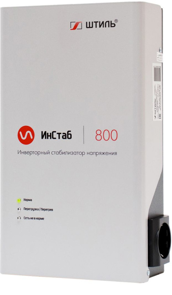 Стабилизатор напряжения Штиль ИнСтаб IS800 600Вт 800ВА белый