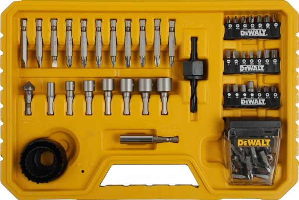 Набор бит и сверл Delta DT71563-QZ (100пред.) для шурупов/дрелей/перф