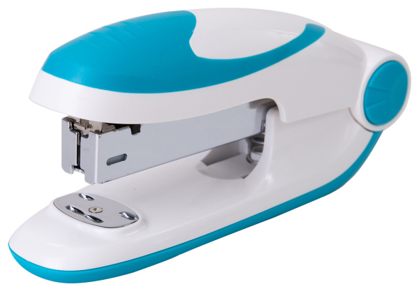 Степлер Deli E0319 Essential 24/6 26/6 (20листов) ассорти 100скоб коробка