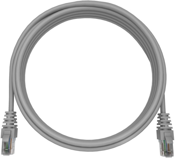 Патч-корд NTSS NTSS-PC-UTP-RJ45-6-3.0-LSZH-GY (NTSS-PC-UTP-RJ45-6-3.0-LSZH) UTP RJ-45 вил.-вилка RJ-