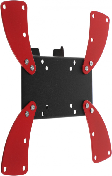 Кронштейн для телевизора Holder LCDS-5058 черный глянец 19"-47" макс.30кг настенный наклон