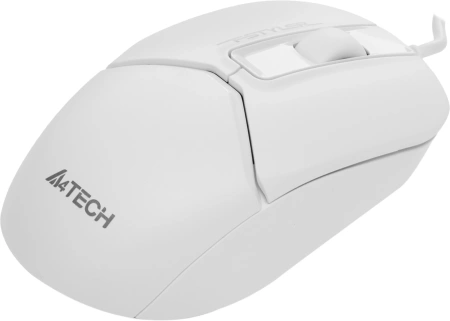 Мышь A4Tech Fstyler FM12S белый оптическая (1200dpi) silent USB (3but)