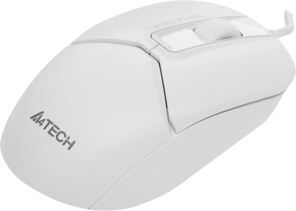 Мышь A4Tech Fstyler FM12S белый оптическая (1200dpi) silent USB (3but)