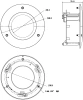 Кронштейн Dahua DH-PFB200C Аналог DH-PFB5203C DH-PFB200C