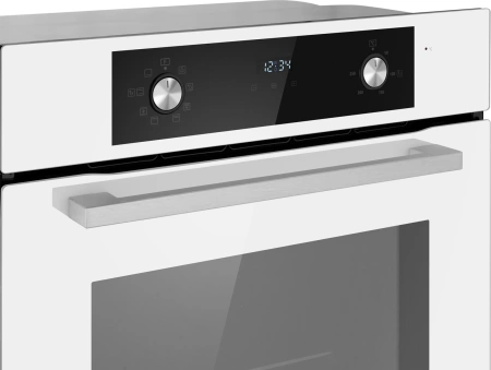 Духовой шкаф Электрический Weissgauff EOM 388 PDW Steam Clean белый