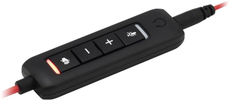 Наушники с микрофоном Оклик HS-L900 черный 1.8м накладные оголовье (1532022)