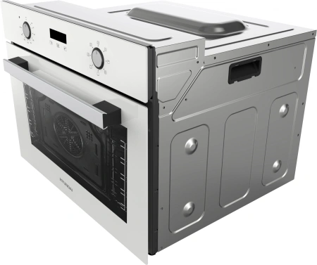 Духовой шкаф Электрический Hyundai HEO 64512 WG стекло белое