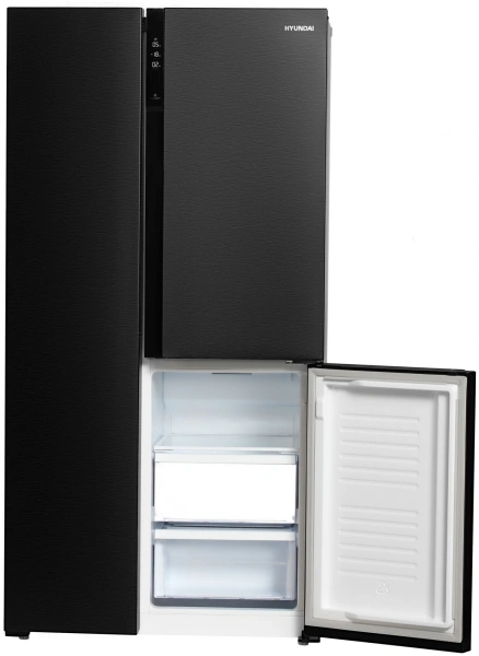 Холодильник Hyundai CS5073FV графит (трехкамерный)
