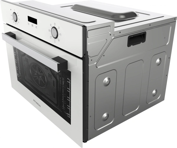 Духовой шкаф Электрический Hyundai HEO 64512 WG стекло белое