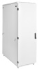 Шкаф коммутационный ЦМО (ШТК-М-33.6.8-3ААА) напольный 33U 600x800мм пер.дв.стал.лист задн.дв.стал.лист 2 бок.пан. направл.под закл.гайки 450кг белый 655мм 90.09кг 180град. 1625мм IP20 сталь